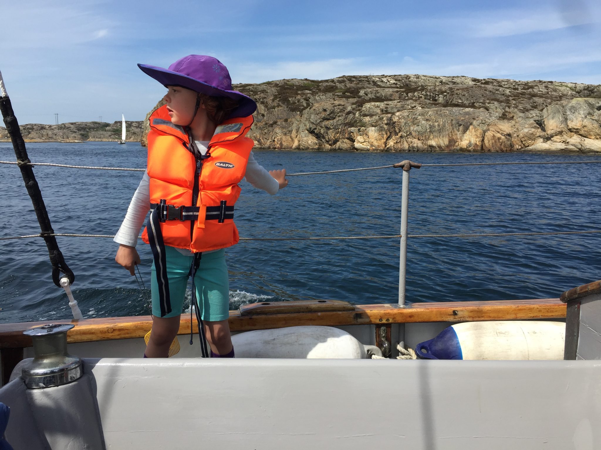 on your grandfather's boat